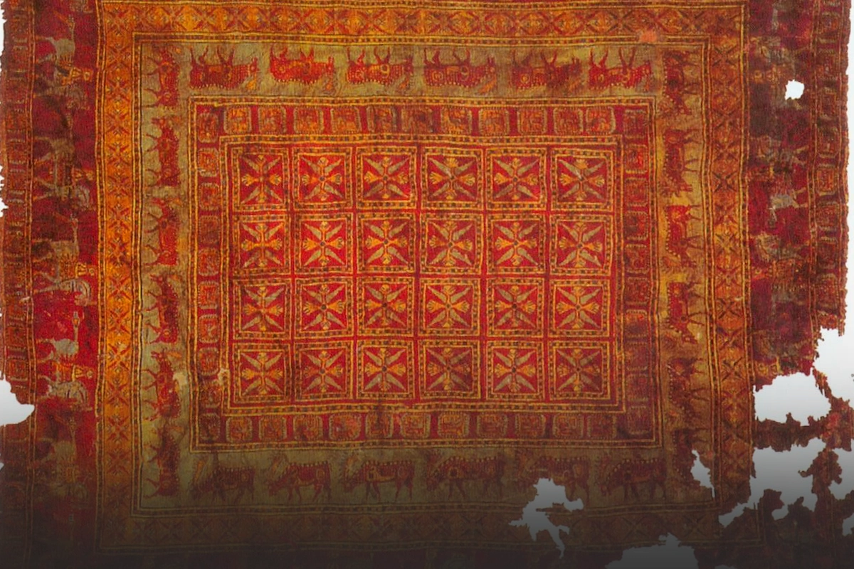 قدیمی ترین فرش جهان از ایران