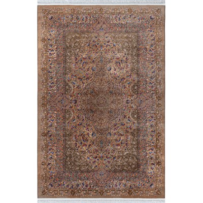 فرش ماشینی تندیس کد 20CN0270 خاکی 1500 شانه