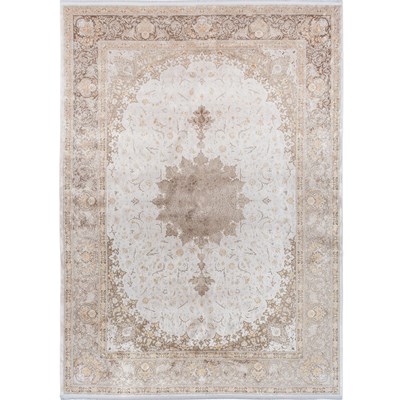 فرش ماشینی  طرح آنا کد 10AN0120 نقره ای 1500 شانه