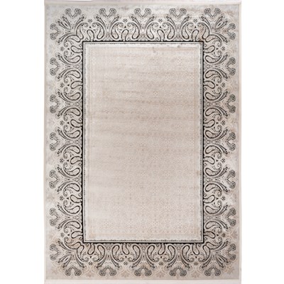 فرش ماشینی  پالمرا طرح 10PA0080 کرم 1500 شانه