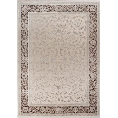 فرش ماشینی  پالمرا طرح 10PA0140 کرم 1500 شانه