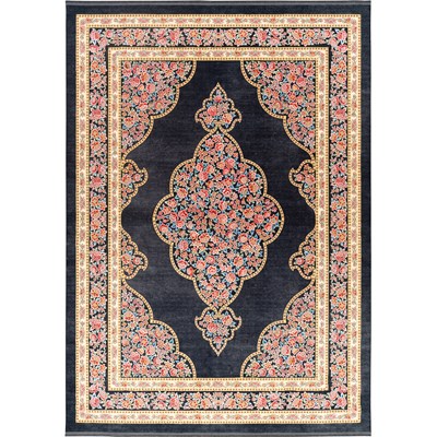 فرش ماشینی هلنا 25CS0280 طوسی معادل 77 رج دستبافت