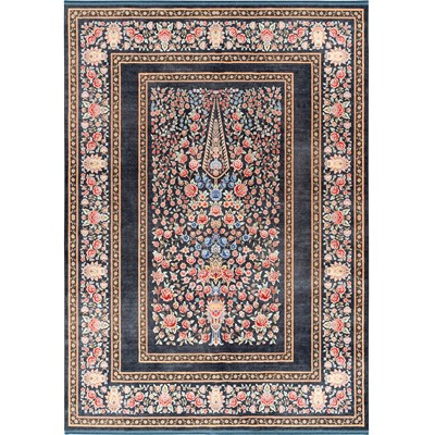 فرش ماشینی هلنا 25CS0290 طوسی معادل 77 رج دستبافت