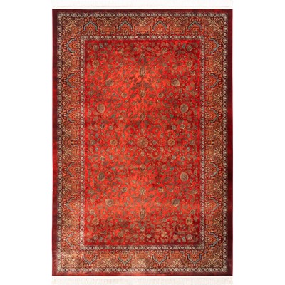 فرش ماشینی نئوکلاسیک 25CN0110 لاکی 1200 شانه