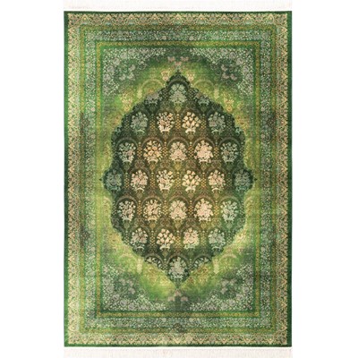 فرش ماشینی تیدا طرح 25NT0000 سبز 1200 شانه