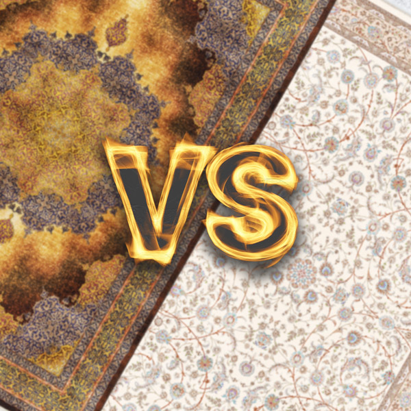 فرش تیره برای خانه‌ی شما بهتر است یا فرش روشن؟