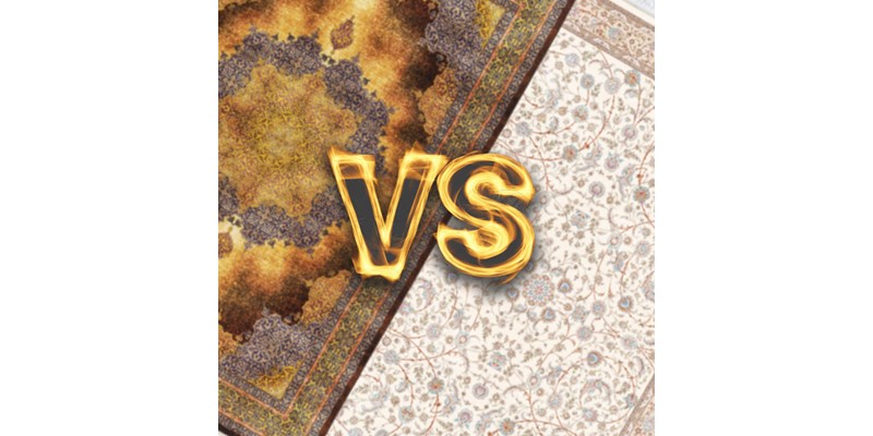 فرش تیره برای خانه‌ی شما بهتر است یا فرش روشن؟