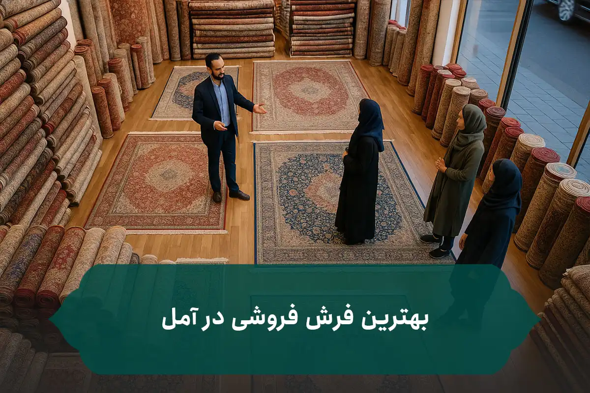 بهترین فرش فروشی در آمل