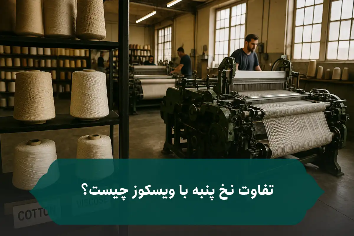 تفاوت نخ پنبه با ویسکوز چیست؟