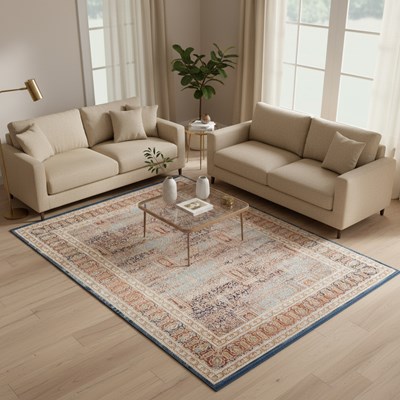 فرش ماشینی  طرح تیارا کد 10TI0260 تمام رنگ 1500 شانه