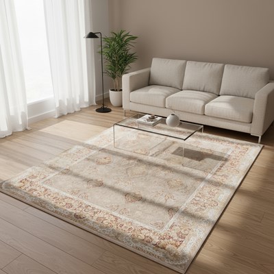 فرش ماشینی  طرح تیارا کد 10TI0320 تمام رنگ 1500 شانه