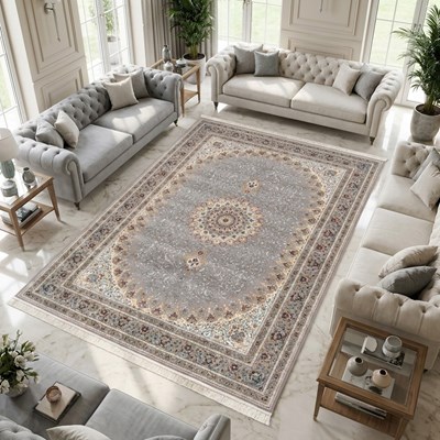 فرش ماشینی طرح 10RO0240 فیلی 700 شانه