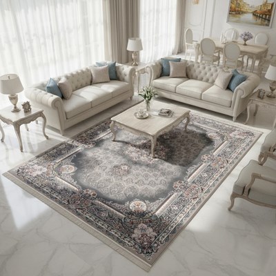 فرش ماشینی طرح 10RO0300 فیلی 700 شانه