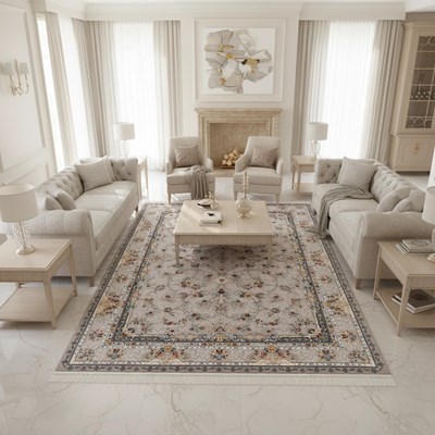 فرش ماشینی طرح 10RO0420 فیلی 700 شانه