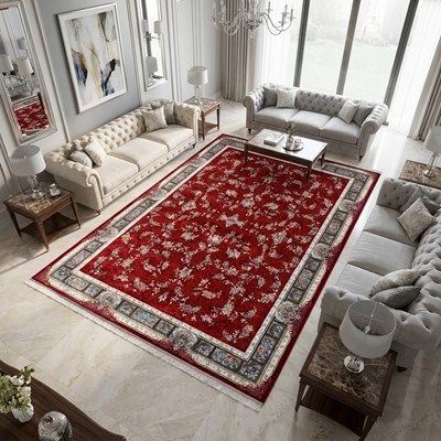 فرش ماشینی طرح 10RO0780 لاکی 700 شانه
