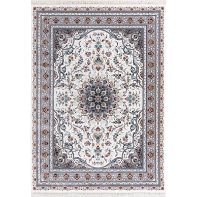 فرش ماشینی طرح 10RO0760 کرم 700 شانه