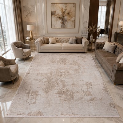 فرش ماشینی  پالمرا طرح 10PA0220 تمام رنگ 1500 شانه