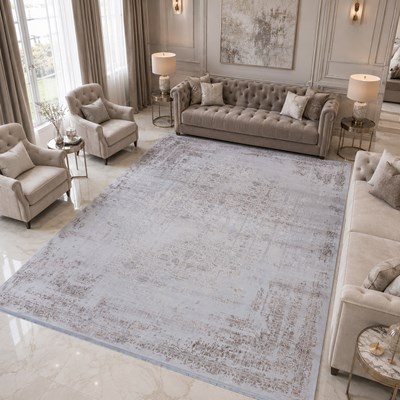 فرش ماشینی  پالمرا طرح 10PA0250 تمام رنگ 1500 شانه