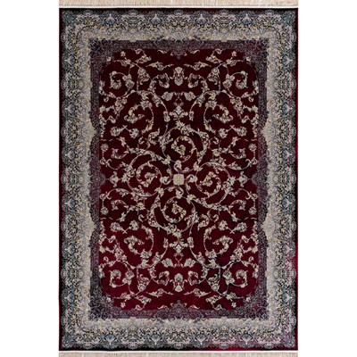 فرش ماشینی یاقوت 10YA0060 تمام رنگ 1200 شانه