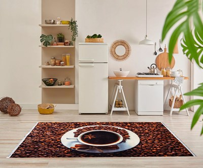 فرش ماشینی آشپزخانه طرح 2544042090  تمام رنگ 700 شانه