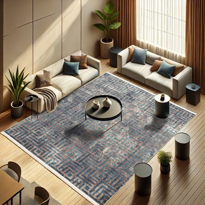 فرش ماشینی آشپزخانه طرح 25AA0060 تمام رنگ 700 شانه