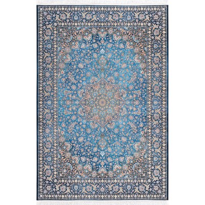 فرش ماشینی  کد 25CC0050 سرمه ای 1200 شانه