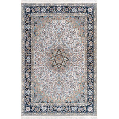 فرش ماشینی کد 25CC0050 نقره ای 1200 شانه